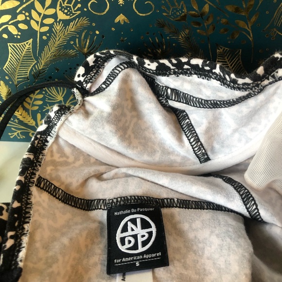 White and Black Winie bustier bodysuit - Picture 5 of 5